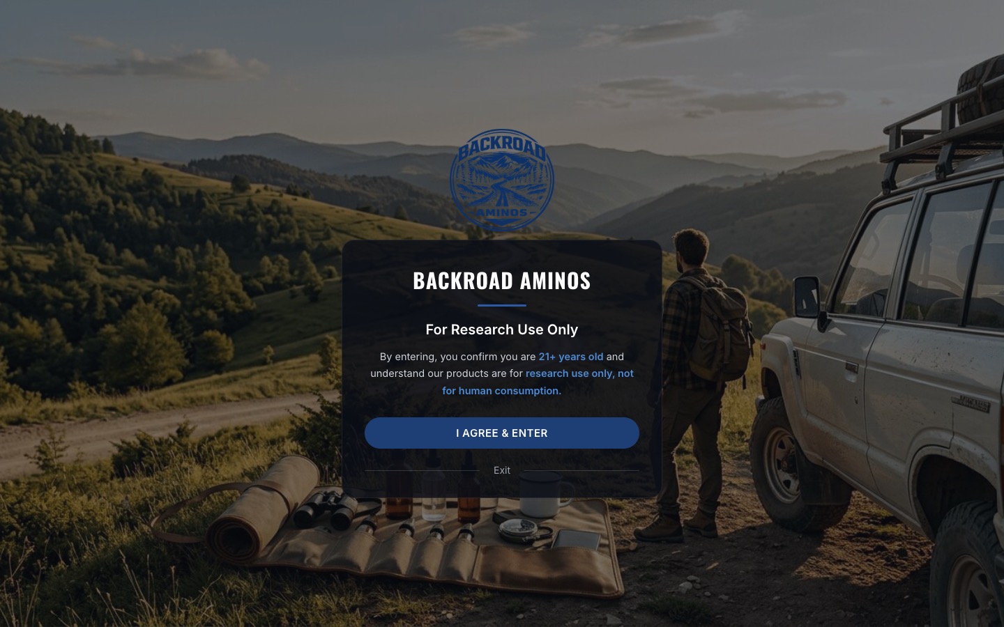 The current homepage